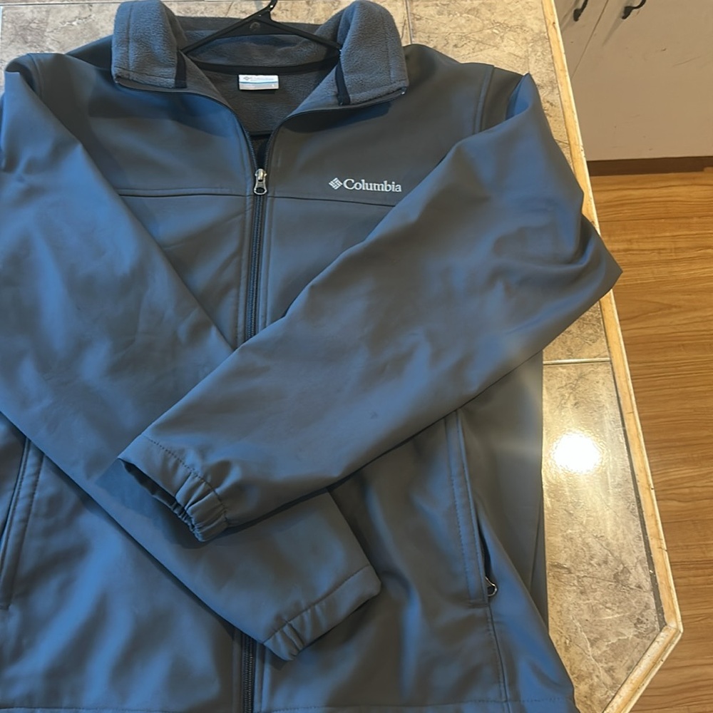 Large Gray Softshell Ascender Ascender Jacket - image 2